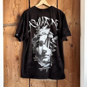 Men’s Sz XL Sullen Fractured Statue Fabio Guerreiro Premium Cotton T Shirt NWT